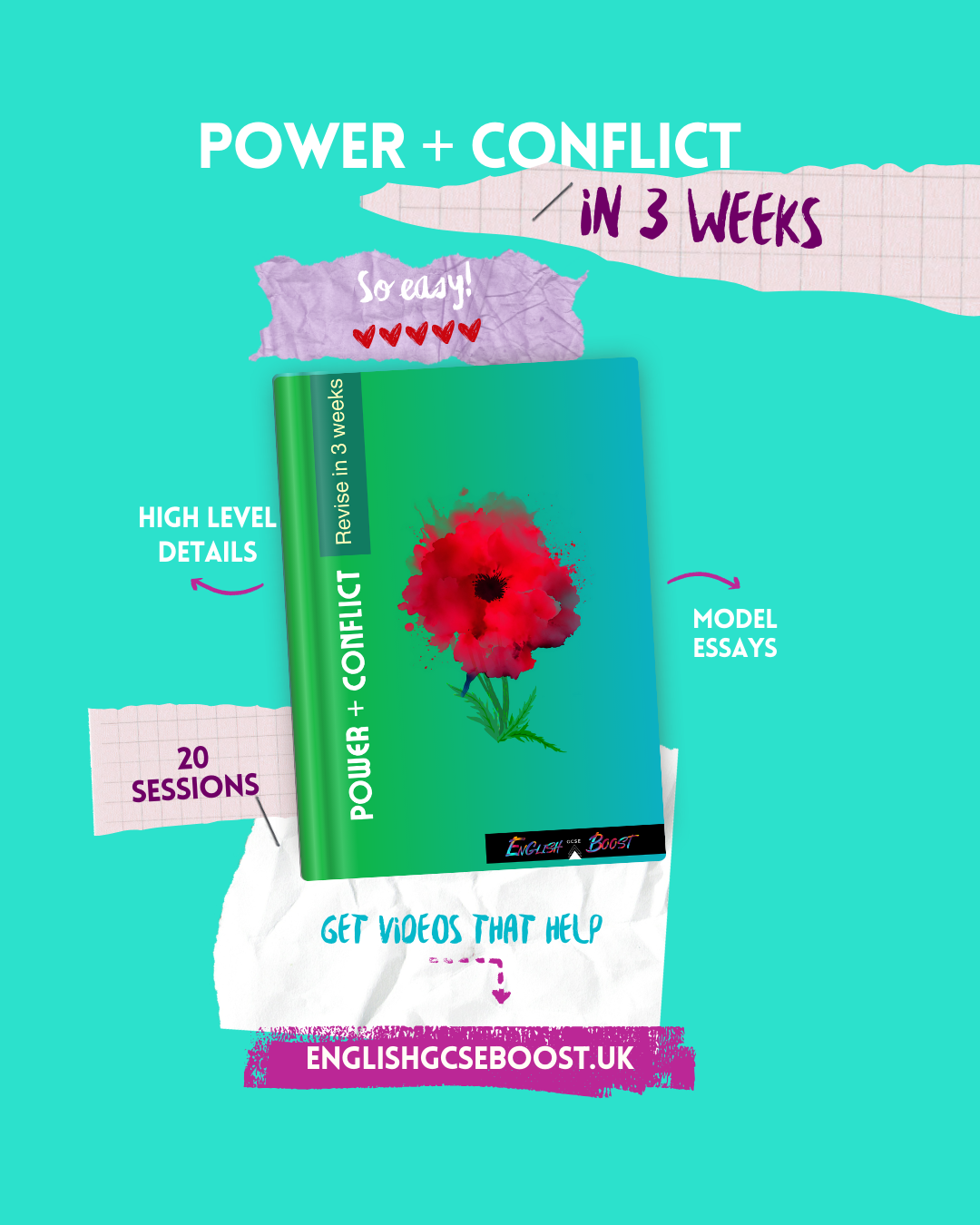 Poetry, Power and Conflict | Revise in 3 Weeks