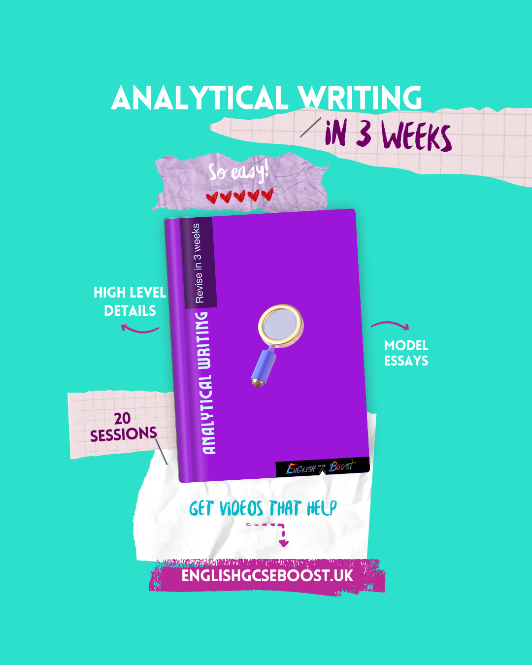 English Language Analytical Writing | Revise in 3 Weeks