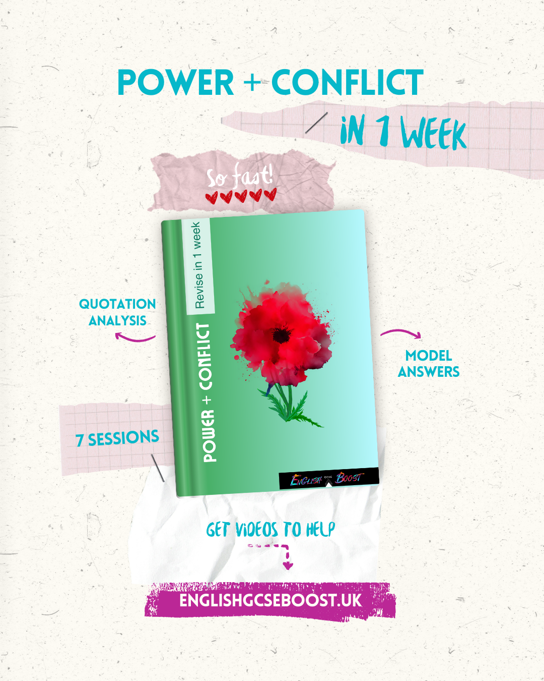 Power and Conflict Poetry | Revise in 1 Week