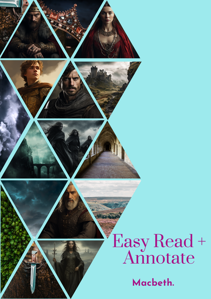 Macbeth - Study the extracts and key info.