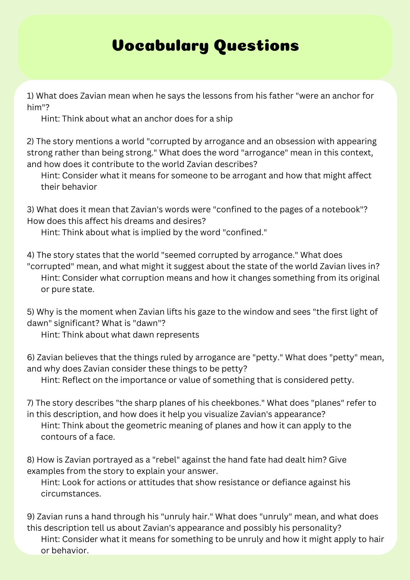 Zavian. Book 1. (Literacy Lifter Series)